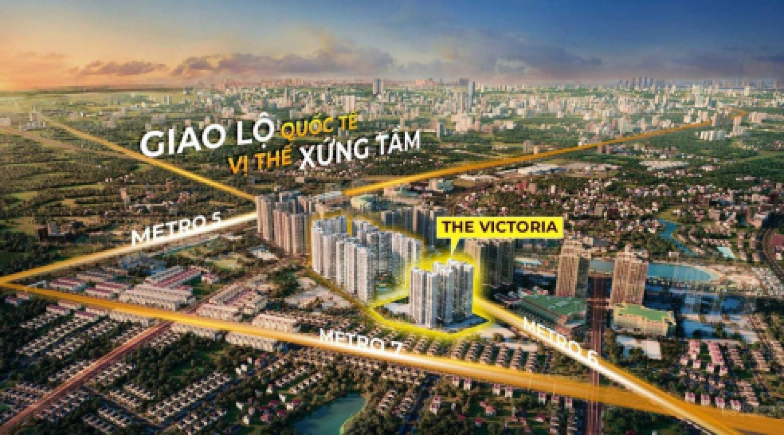 Dự án The Victoria Vinhomes Smart City